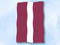 Flagge Lettland
 im Hochformat (Glanzpolyester) Flagge Flaggen Fahne Fahnen kaufen bestellen Shop