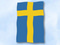 Flagge Schweden
 im Hochformat (Glanzpolyester)