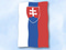 Flagge Slowakei
 im Hochformat (Glanzpolyester) Flagge Flaggen Fahne Fahnen kaufen bestellen Shop