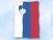 Flagge Slowenien
 im Hochformat (Glanzpolyester) Flagge Flaggen Fahne Fahnen kaufen bestellen Shop