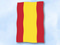 Flagge Spanien mit Wappen
 im Hochformat (Glanzpolyester) Flagge Flaggen Fahne Fahnen kaufen bestellen Shop