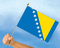 Stockflaggen Bosnien-Herzegowina
 (45 x 30 cm) Flagge Flaggen Fahne Fahnen kaufen bestellen Shop