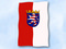 Flagge Hessen mit Wappen
 im Hochformat (Glanzpolyester) Flagge Flaggen Fahne Fahnen kaufen bestellen Shop