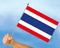 Stockflaggen Thailand
 (45 x 30 cm) Flagge Flaggen Fahne Fahnen kaufen bestellen Shop