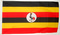 Fahne Uganda
 (150 x 90 cm) Flagge Flaggen Fahne Fahnen kaufen bestellen Shop