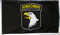 Flagge Airborne - 101. US-Luftlandedivision
 (150 x 90 cm) Flagge Flaggen Fahne Fahnen kaufen bestellen Shop