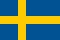 Flagge Schweden
 im Querformat (Glanzpolyester) kaufen