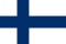 Flagge Finnland
 im Querformat (Glanzpolyester) Flagge Flaggen Fahne Fahnen kaufen bestellen Shop
