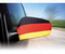 PKW Außenspiegel-Flaggen
 Deutschland im 2er-Set Flagge Flaggen Fahne Fahnen kaufen bestellen Shop