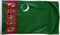 Nationalflagge Turkmenistan
 (150 x 90 cm) Flagge Flaggen Fahne Fahnen kaufen bestellen Shop