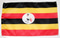 Tisch-Flagge Uganda Flagge Flaggen Fahne Fahnen kaufen bestellen Shop