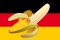 Flagge Bananenrepublik Deutschland
 (150 x 90 cm) Flagge Flaggen Fahne Fahnen kaufen bestellen Shop