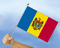 Stockflaggen Moldawien
 (45 x 30 cm) Flagge Flaggen Fahne Fahnen kaufen bestellen Shop