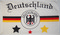 Fanflagge Deutschland Motiv 4
 (150 x 90 cm) Flagge Flaggen Fahne Fahnen kaufen bestellen Shop