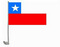 Autoflaggen Chile - 2 Stck Flagge Flaggen Fahne Fahnen kaufen bestellen Shop