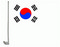 Autoflagge Korea / Südkorea Flagge Flaggen Fahne Fahnen kaufen bestellen Shop