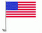 Autoflaggen USA - 2 Stück
