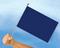 Stockflaggen Blau
 (40 x 30 cm)