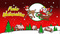 Flagge Frohe Weihnachten rot
 (150 x 90 cm) kaufen