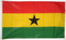 Fahne Ghana
 (150 x 90 cm) Basic-Qualität Flagge Flaggen Fahne Fahnen kaufen bestellen Shop