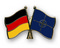 Freundschafts-Pin
 Deutschland - NATO Flagge Flaggen Fahne Fahnen kaufen bestellen Shop