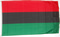 Pan-Afrikanische Flagge
 (150 x 90 cm)