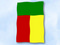 Flagge Benin
 im Hochformat (Glanzpolyester) Flagge Flaggen Fahne Fahnen kaufen bestellen Shop