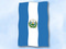 Flagge El Salvador
 im Hochformat (Glanzpolyester) Flagge Flaggen Fahne Fahnen kaufen bestellen Shop