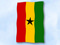 Flagge Ghana
 im Hochformat (Glanzpolyester) Flagge Flaggen Fahne Fahnen kaufen bestellen Shop