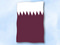 Flagge Katar
 im Hochformat (Glanzpolyester)