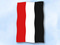 Flagge Jemen
 im Hochformat (Glanzpolyester) Flagge Flaggen Fahne Fahnen kaufen bestellen Shop