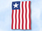 Flagge Liberia
 im Hochformat (Glanzpolyester) Flagge Flaggen Fahne Fahnen kaufen bestellen Shop