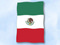 Flagge Mexiko
 im Hochformat (Glanzpolyester) Flagge Flaggen Fahne Fahnen kaufen bestellen Shop