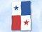 Flagge Panama
 im Hochformat (Glanzpolyester) Flagge Flaggen Fahne Fahnen kaufen bestellen Shop