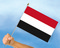 Stockflaggen Jemen
 (45 x 30 cm)
