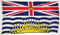Kanada - Provinz British Columbia
 (150 x 90 cm) Flagge Flaggen Fahne Fahnen kaufen bestellen Shop