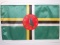Tisch-Flagge Dominica Flagge Flaggen Fahne Fahnen kaufen bestellen Shop