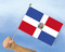Stockflaggen Dominikanische Republik
 (45 x 30 cm) Flagge Flaggen Fahne Fahnen kaufen bestellen Shop