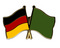 Freundschafts-Pin
 Deutschland - Libyen (1977-2011) Flagge Flaggen Fahne Fahnen kaufen bestellen Shop