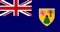 Kolonialflagge Turks- und Caicosinseln
 (150 x 90 cm) Flagge Flaggen Fahne Fahnen kaufen bestellen Shop