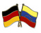 Freundschafts-Pin
 Deutschland - Venezuela (1930-2006) Flagge Flaggen Fahne Fahnen kaufen bestellen Shop