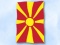 Flagge Nordmazedonien
 im Hochformat (Glanzpolyester) Flagge Flaggen Fahne Fahnen kaufen bestellen Shop