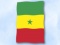 Flagge Senegal
 im Hochformat (Glanzpolyester) Flagge Flaggen Fahne Fahnen kaufen bestellen Shop