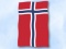 Flagge Norwegen
 im Hochformat (Glanzpolyester) Flagge Flaggen Fahne Fahnen kaufen bestellen Shop