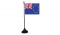 Tisch-Flagge Cookinseln 15x10cm
 mit Kunststoffständer
