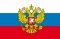 Fahne Russland mit Adler
 (150 x 90 cm) Flagge Flaggen Fahne Fahnen kaufen bestellen Shop