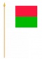 Stockflaggen Madagaskar
 (45 x 30 cm) Flagge Flaggen Fahne Fahnen kaufen bestellen Shop