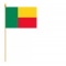 Stockflaggen Benin
 (45 x 30 cm) Flagge Flaggen Fahne Fahnen kaufen bestellen Shop