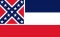 USA - Bundesstaat Mississippi (1894-2020)
 (150 x 90 cm) Flagge Flaggen Fahne Fahnen kaufen bestellen Shop