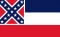 Flagge USA - Bundesstaat Mississippi (1894-2020)
 (150 x 90 cm) Flagge Flaggen Fahne Fahnen kaufen bestellen Shop